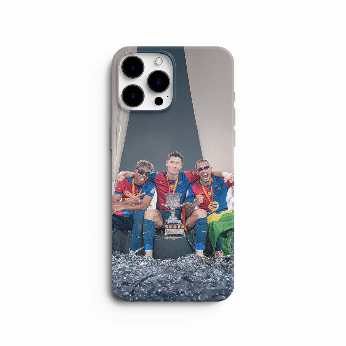 Coque Téléphone "Trio de Légendes du Football"