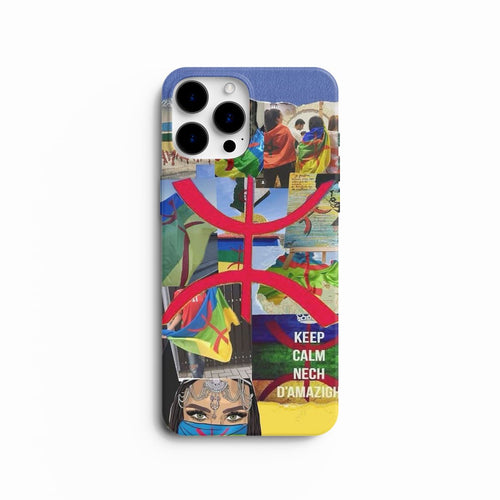 Coque de Téléphone "Keep Calm I'm Amazigh" - Symbole de Fierté