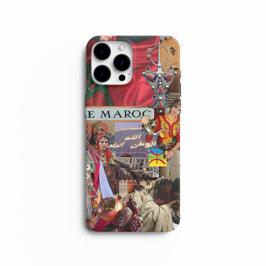 Coque de Téléphone Hommage au Maroc - Fierté Nationale et Culturelle