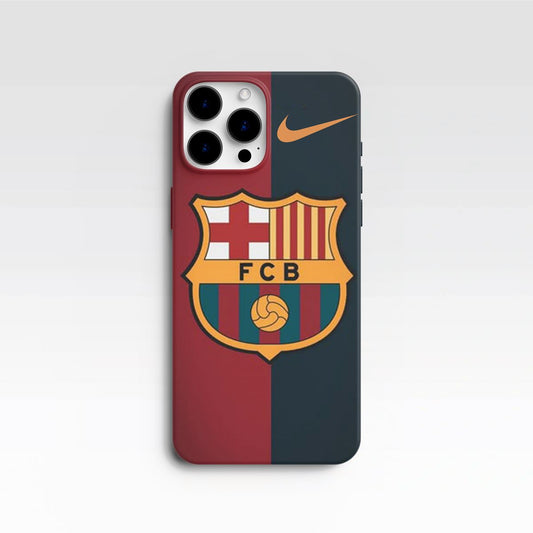 Coque de Téléphone FC Barcelone Bicolore avec Logo Nike