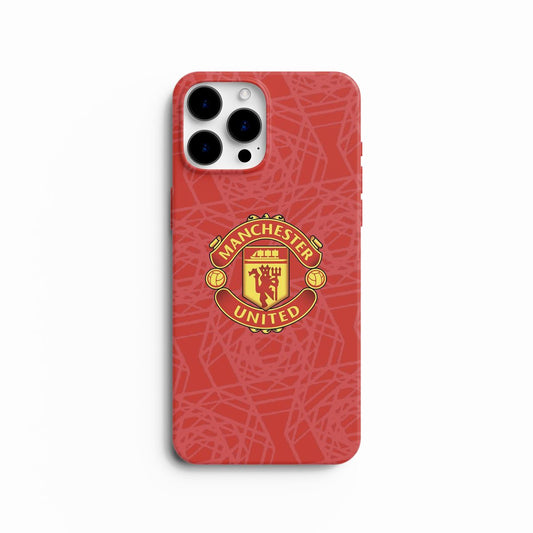 Coque de Téléphone Manchester United - Design Maillot Domicile Rouge